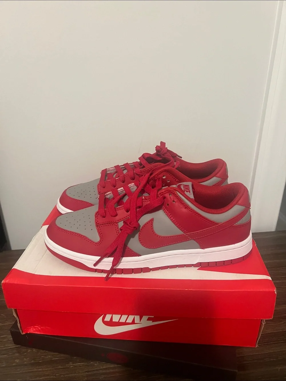 Nike Dunk Low Retro UNLV(2021) - Red/Grey